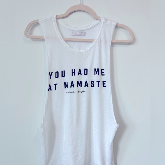 Spiritual Gangster You Had Me At Namaste Coachella Tank Small - Picture 2 of 10